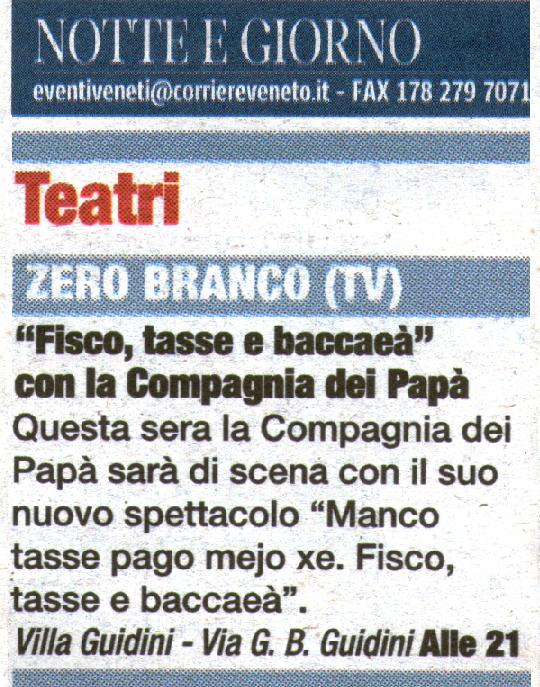 Corriere del Veneto 10/05/2014