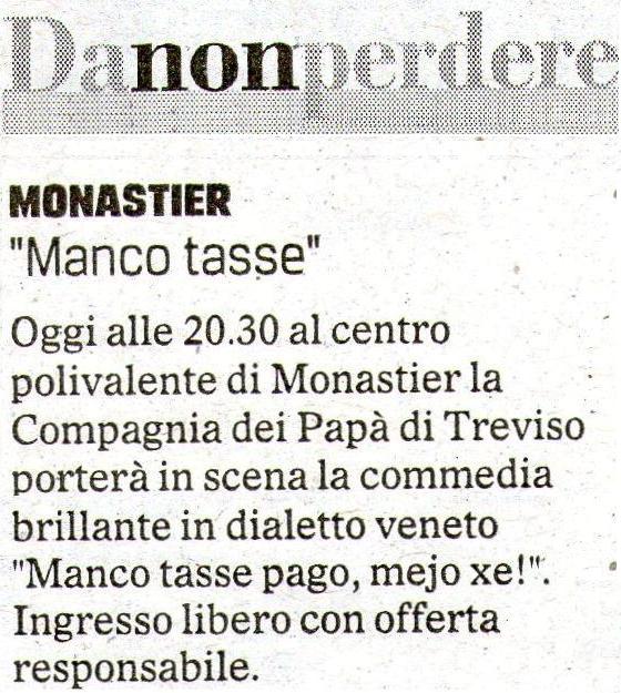 Gazzettino di Treviso 13/04/2014