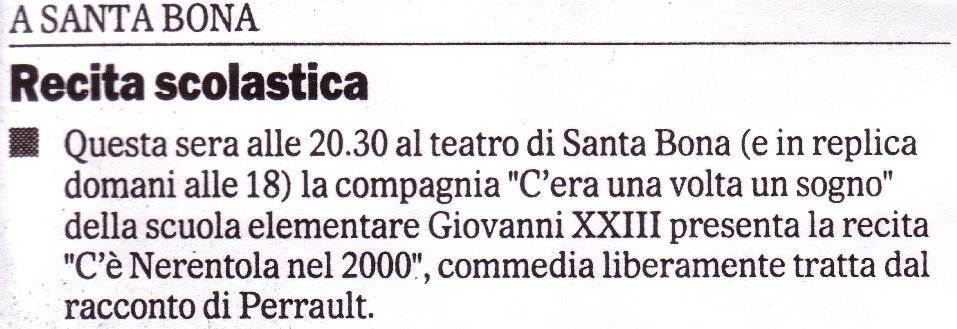 Gazzettino di Treviso 25/05/2002