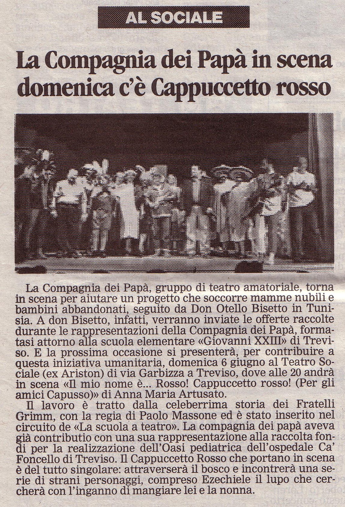 Tribuna di Treviso 03/06/2004
