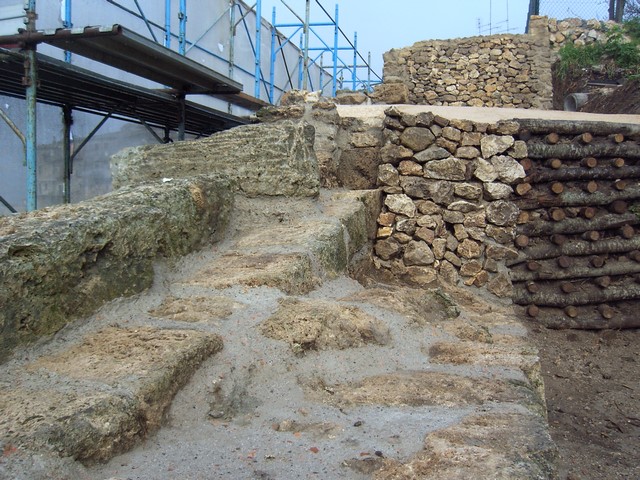 Restauro delle mura poligonali di Ferentino (FR).