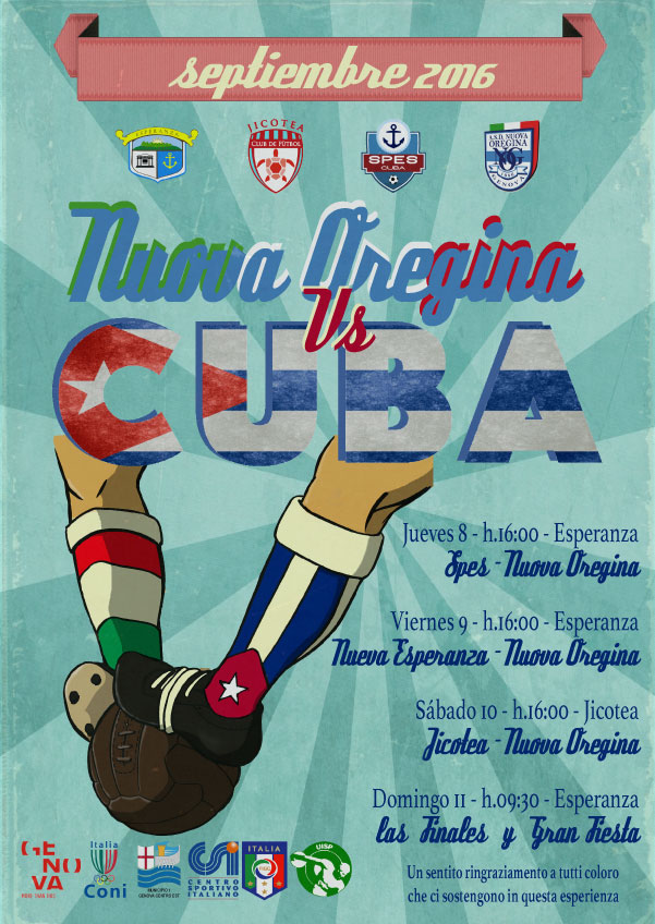 Nuova Oregina a Cuba poster