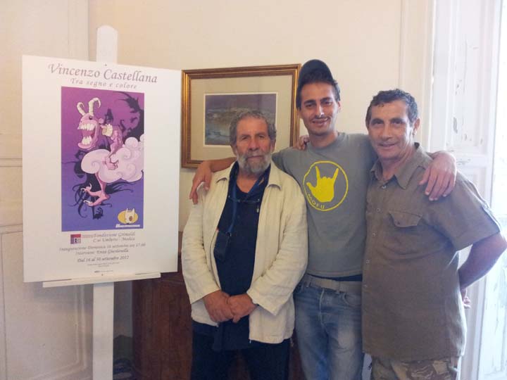 con Salvatore Fratantonio e Vincenzo Castellana