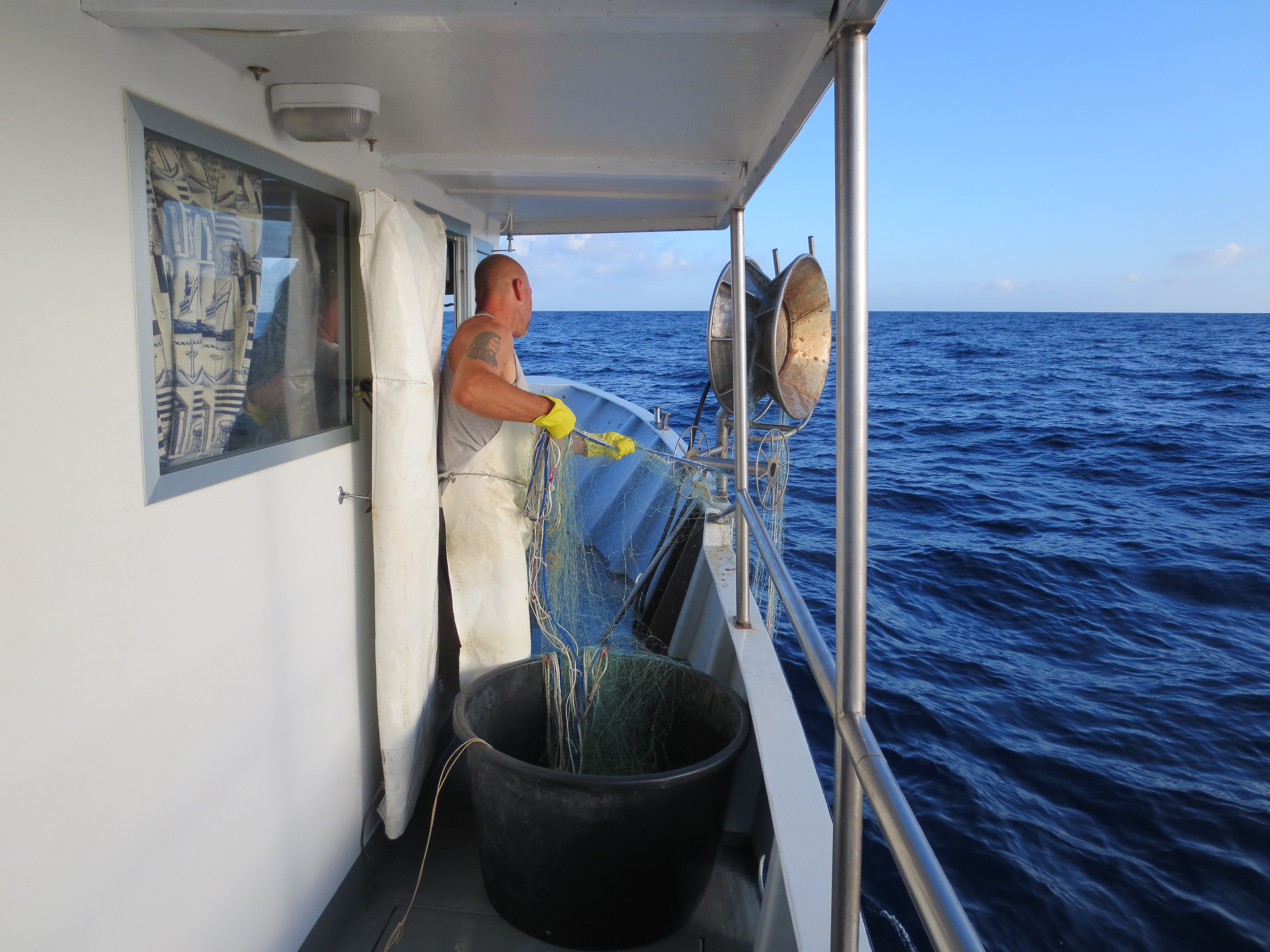 Campagne di pesca a strascico e reti da posta per valutazione ambientale rigassificatore offshore	
