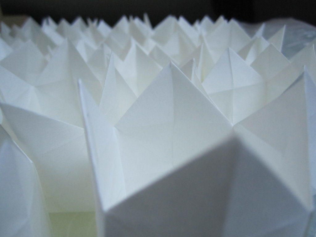 Forme di carta galleggianti