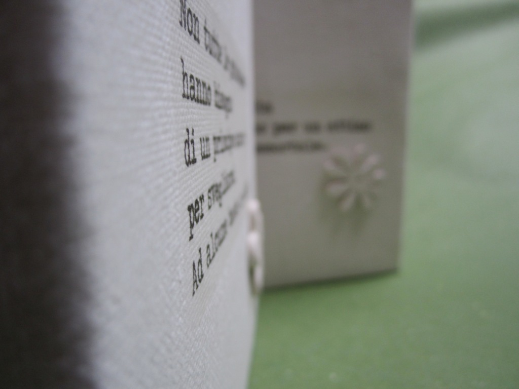 Quadretti di lino con stampa personalizzatta