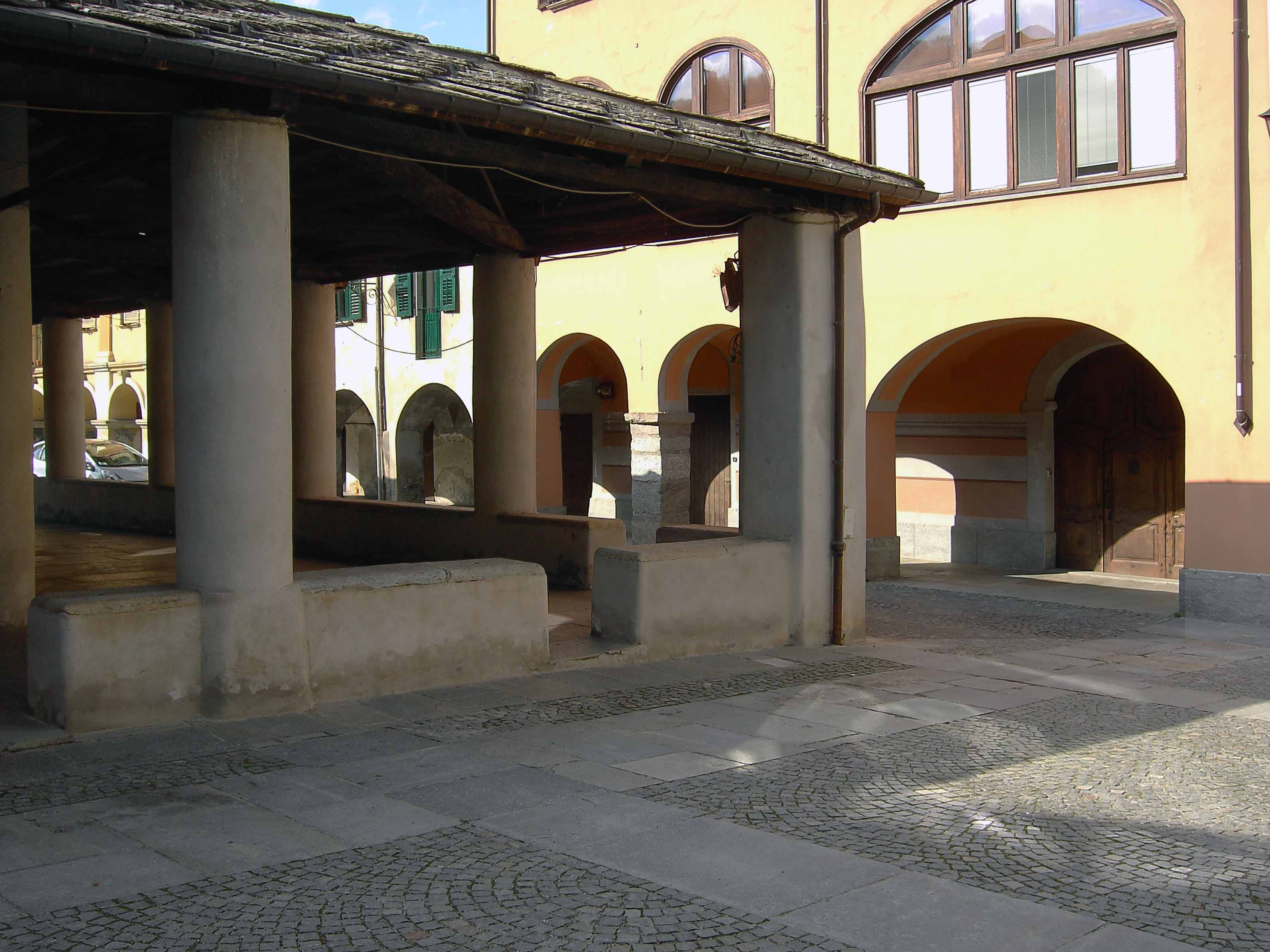recupero del centro storico di Luserna San Giovanni