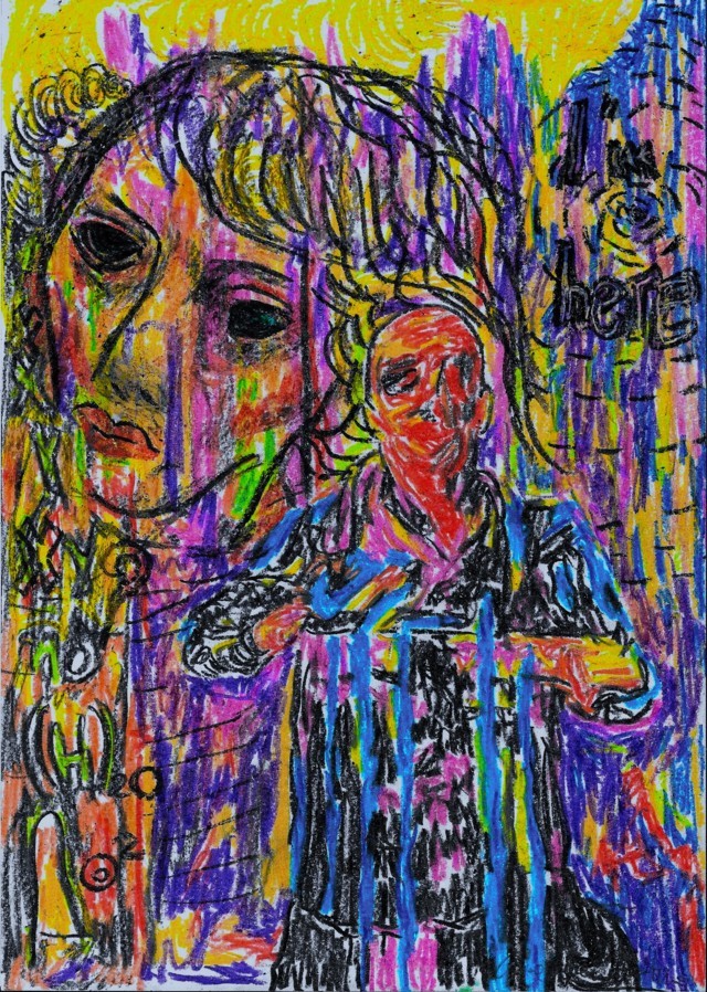 Pastelli a Cera su Carta 30x22 cm