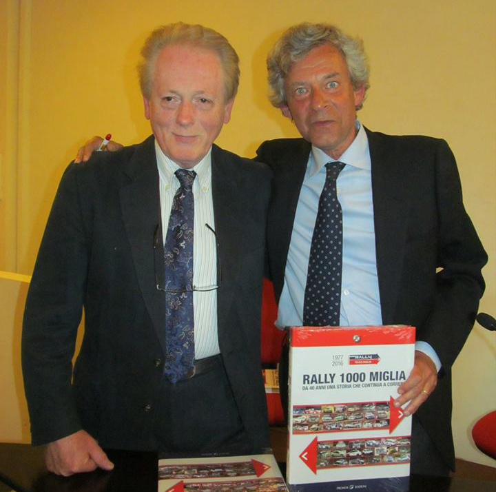 Gianni Parolini e Aldo Malchiodi insieme durante la presentazione del libro