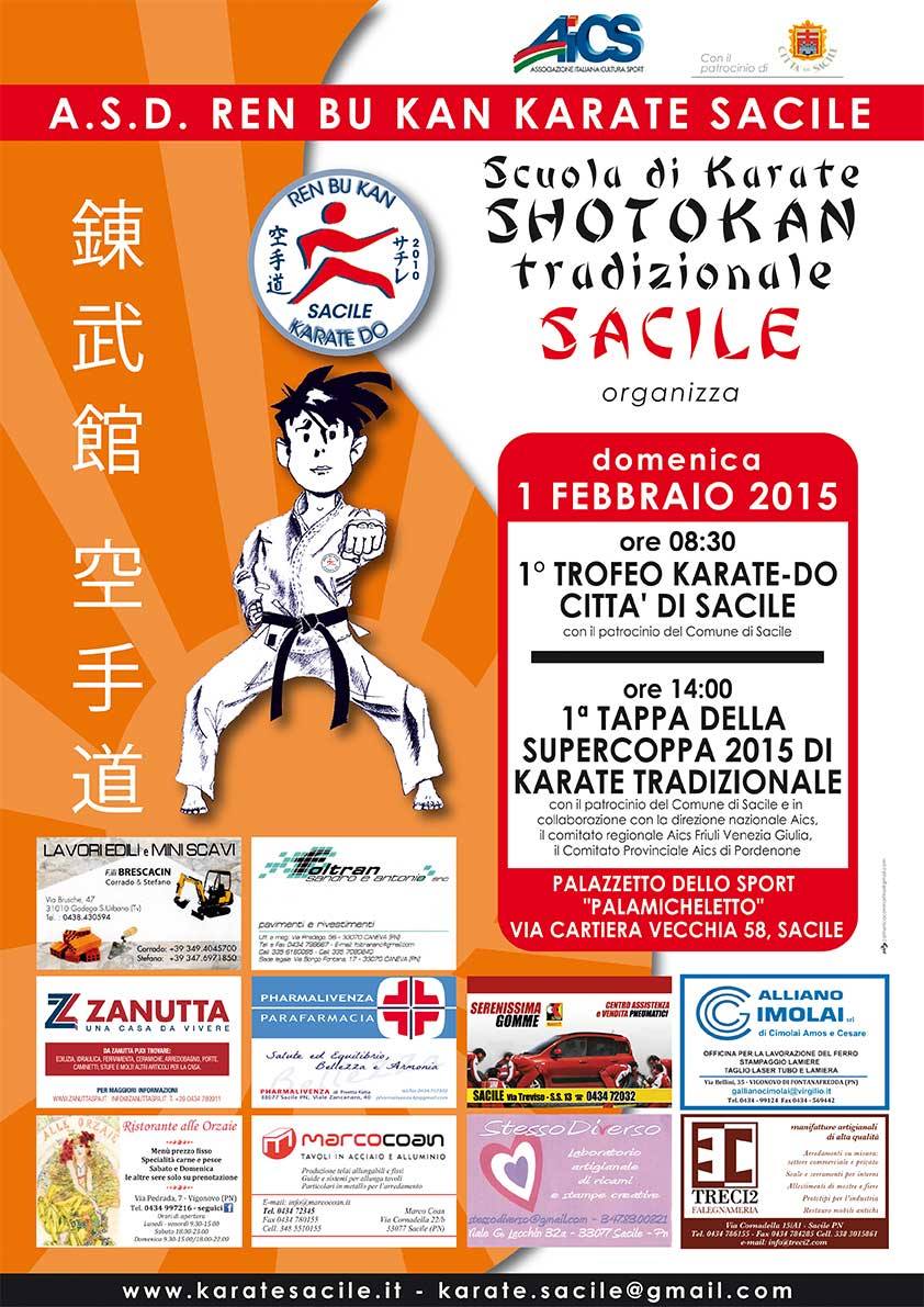 1° Trofeo Karate-Do Città di Sacile, 1/2/2015