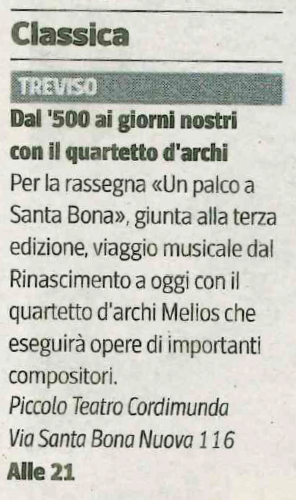 Corriere del Veneto 01/12/2018