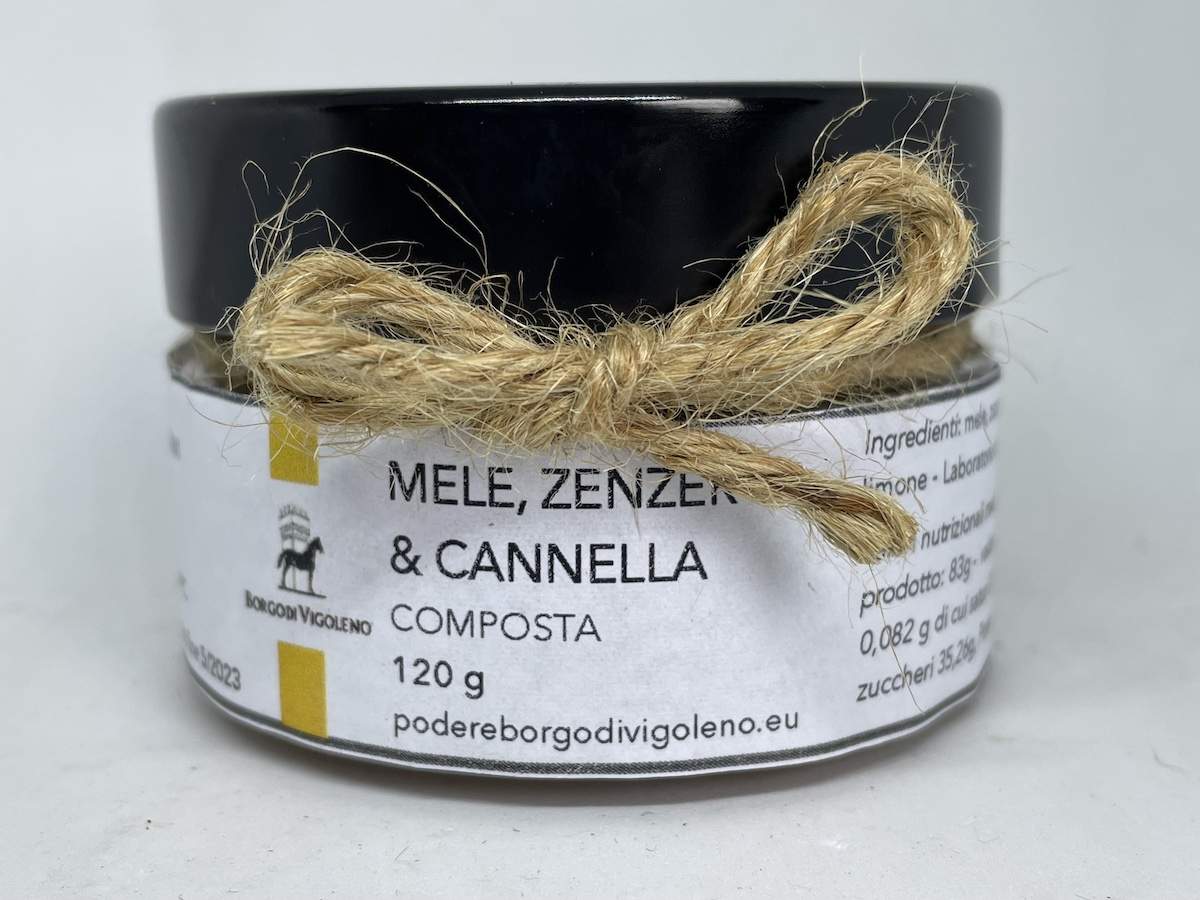 00C8C - Composta di Mele, Zenzero & Cannella 120g