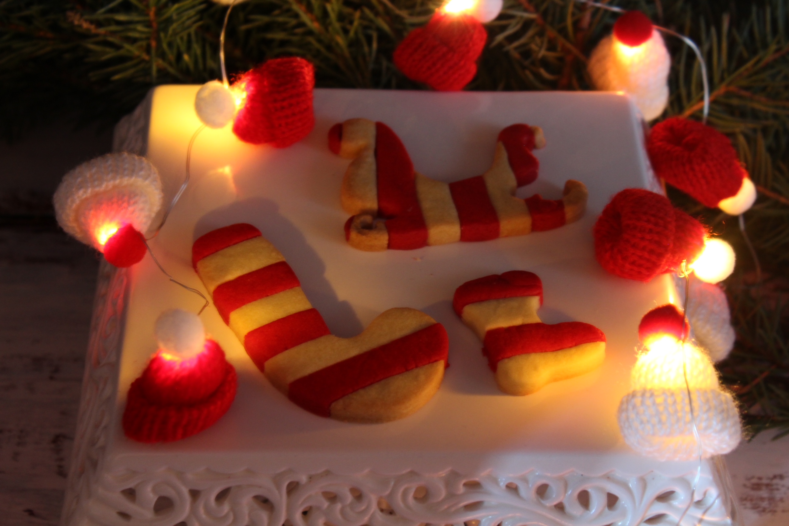 Biscotti di Natale colorati