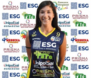 Messina Volley, Michela Laganà: "Sono contenta della mia riconferma in questa squadra sono cresciuta e continuerò a crescere"
