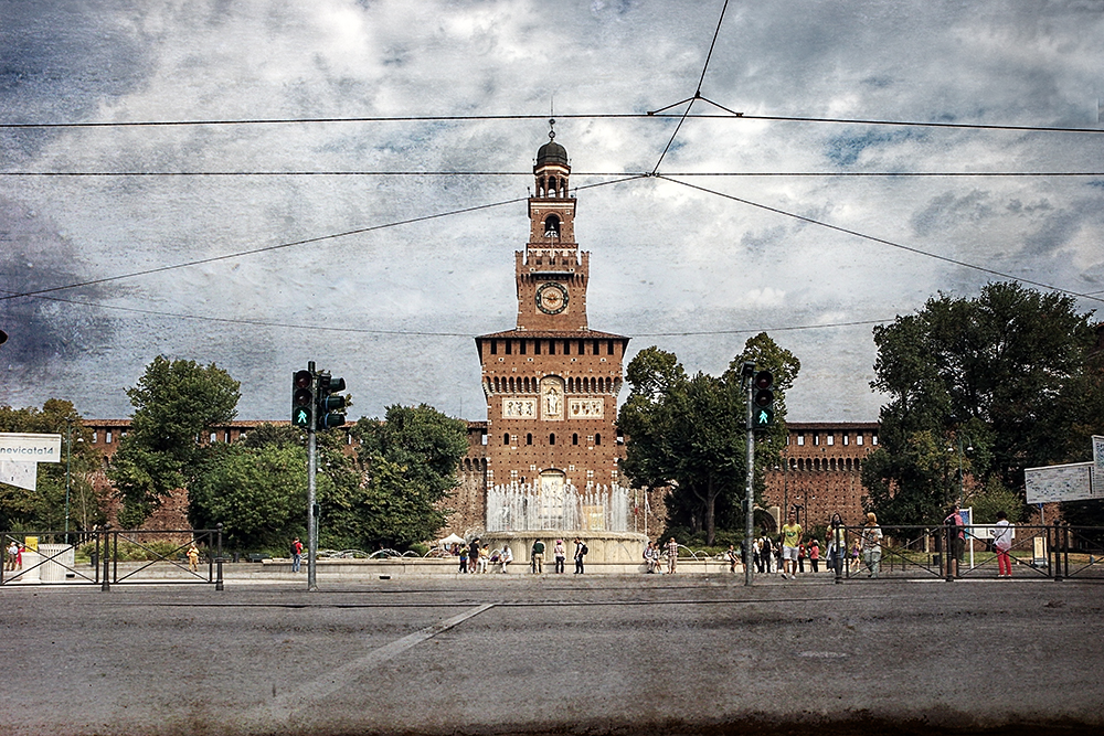 Nuove Vedute di Milano: Castello Sforzesco © 2015