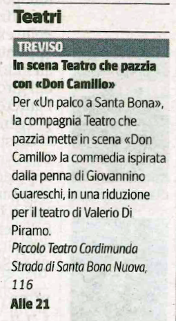 Corriere del Veneto 03/11/2018
