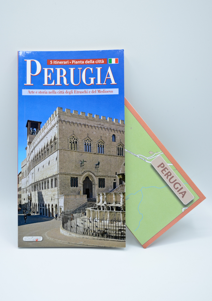 Guida Perugia - 5 Itinerari + Mappa della città