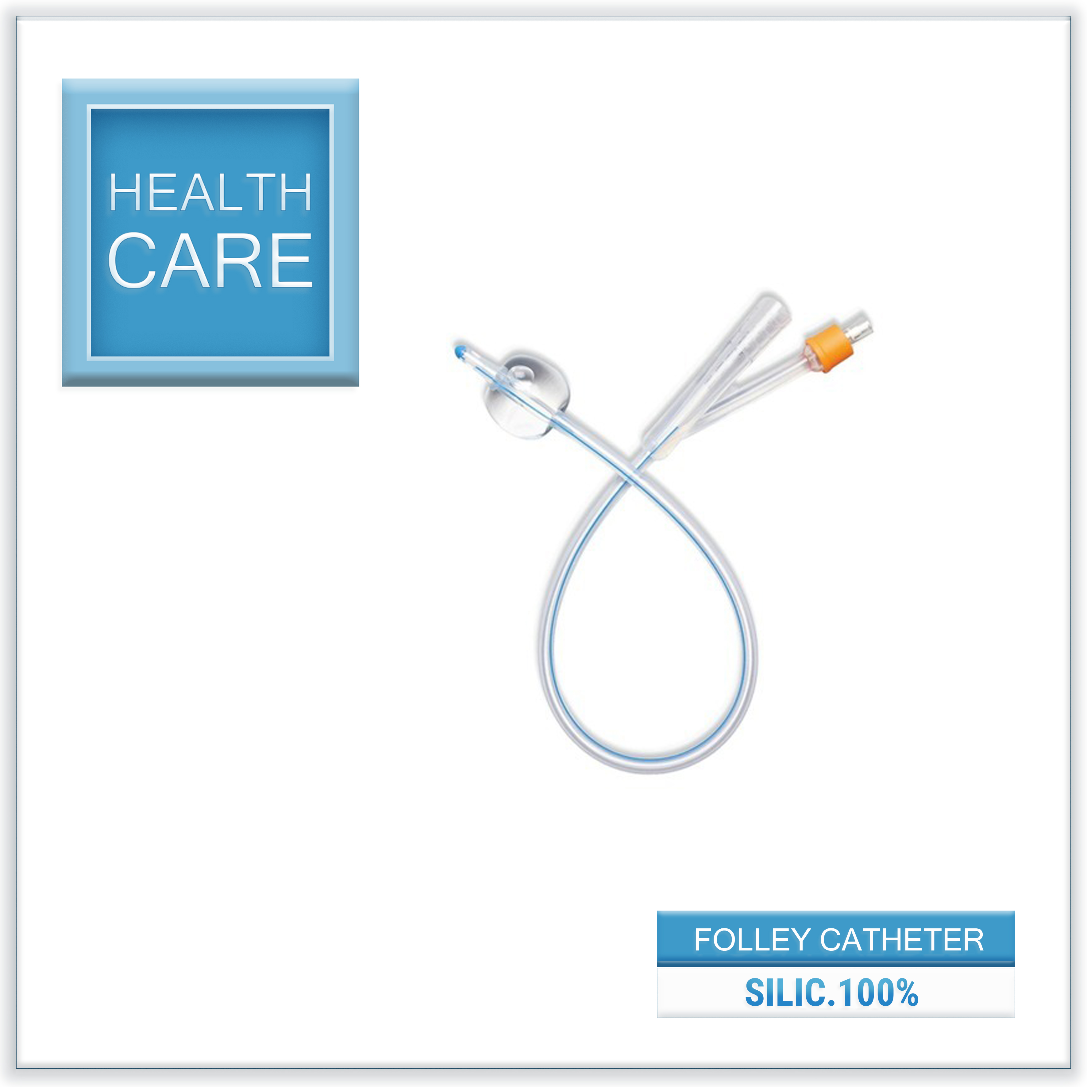 Foley Catheter - Silicone 100%