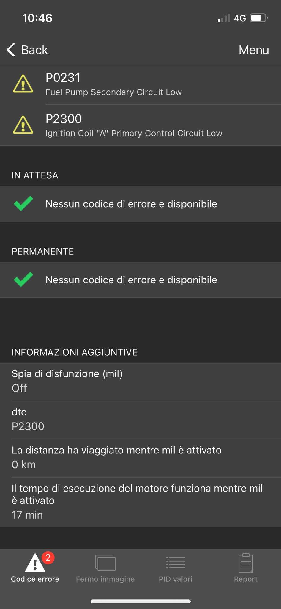 Kit diagnosi Moto Morini X-CAPE 650 e5