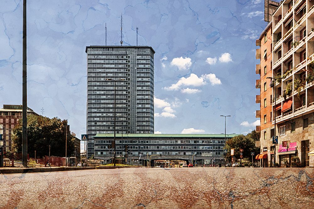Nuove Vedute di Milano: Torre Servizi Tecnici Comunali © 2015