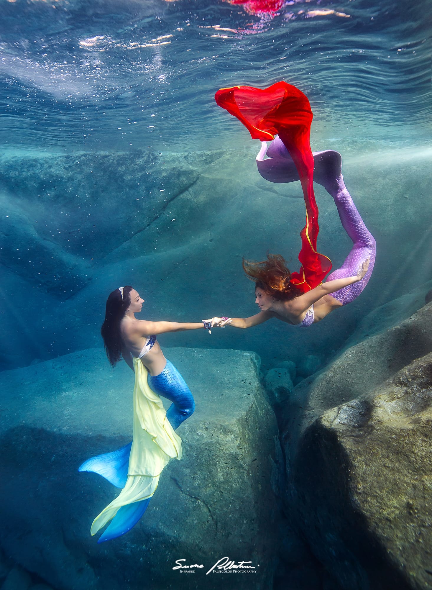 mermaid underwater