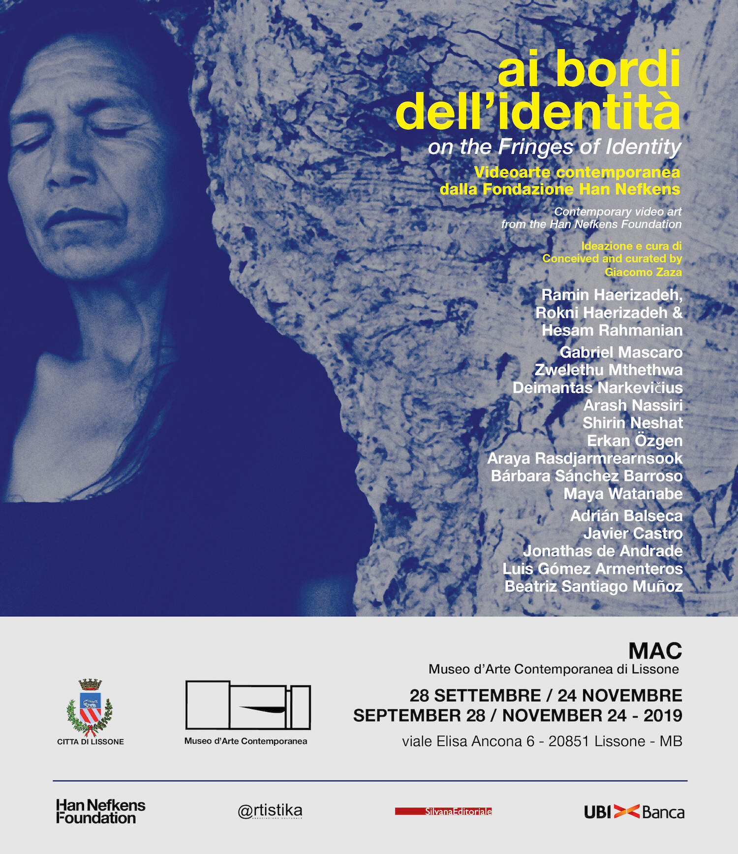 Mostra itinerante a cura di Giacomo Zaza: MAC di Lissone 28/09/19 - MAST di Lecce 20/06/19