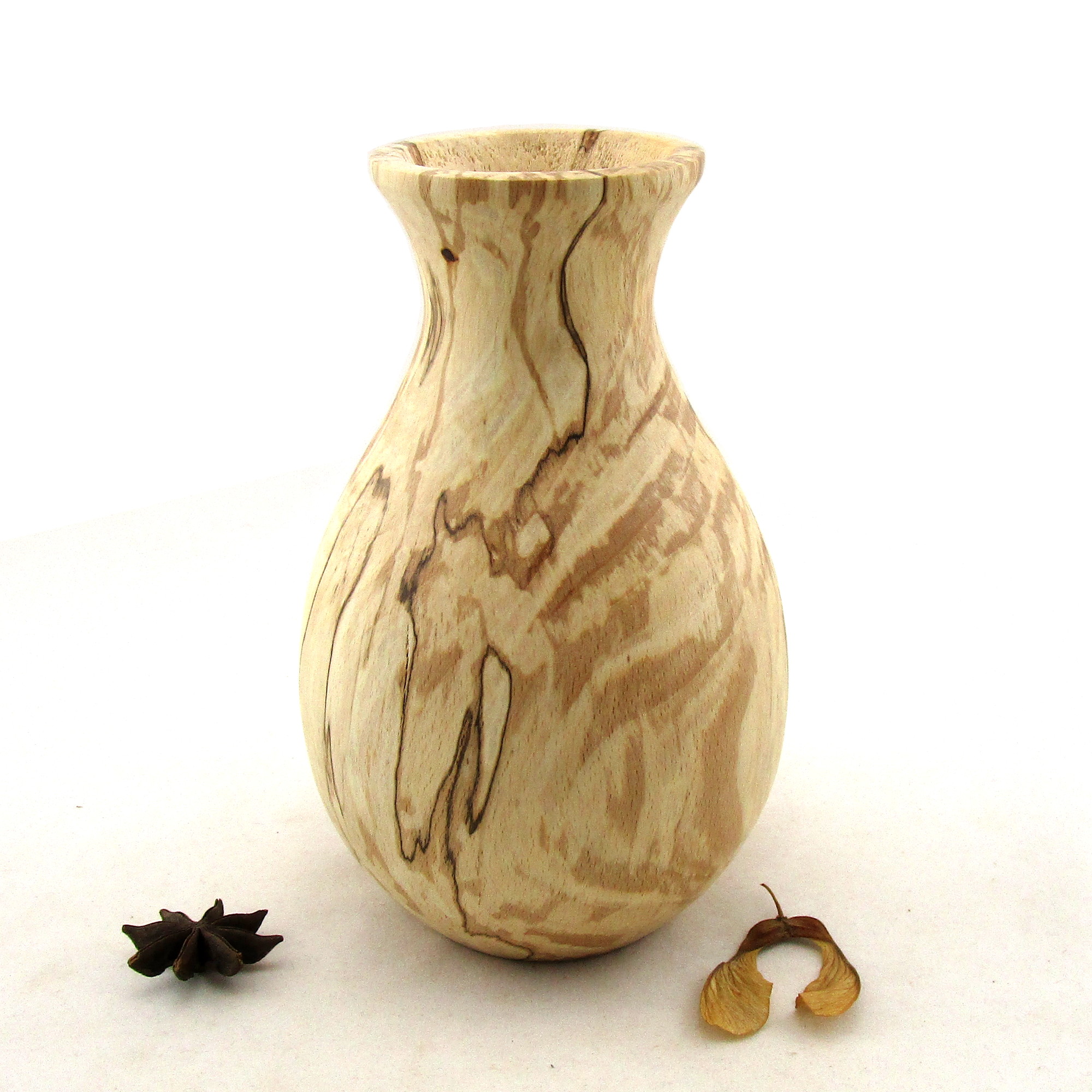 Vasi in legno, tornitura vasi di legno, vasi di legno fatti a mano, vasi decorativi