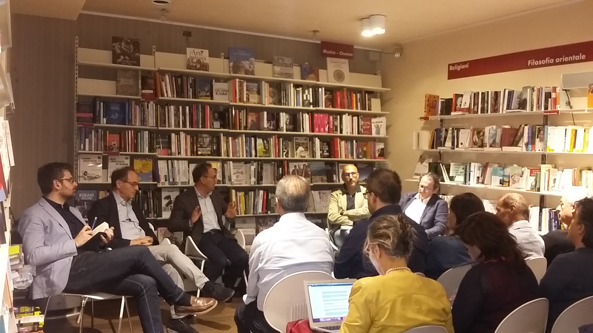 Luigi Catalani dialoga con Giuliano Volpe  -  19 giugno 2019