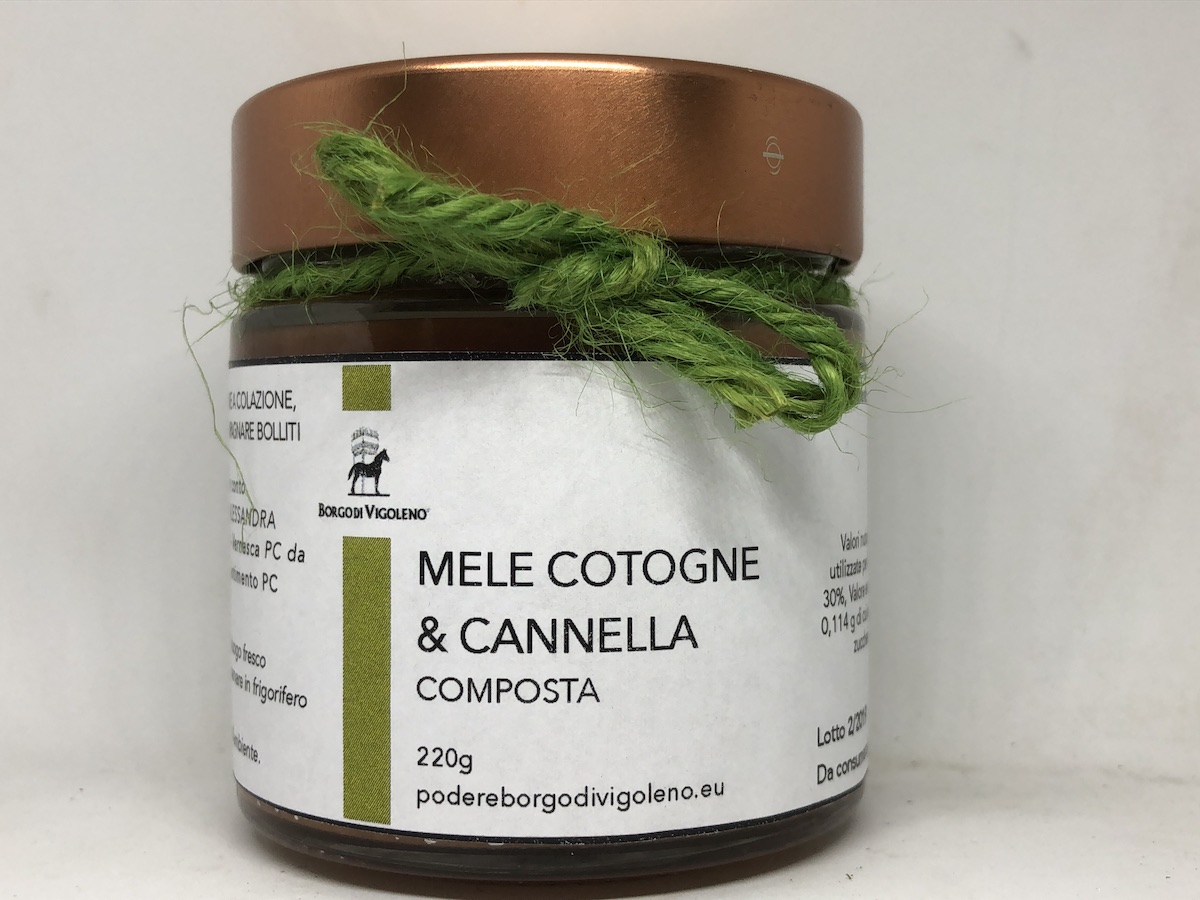00CC1 - Composta di Mele Cotogna & Cannella