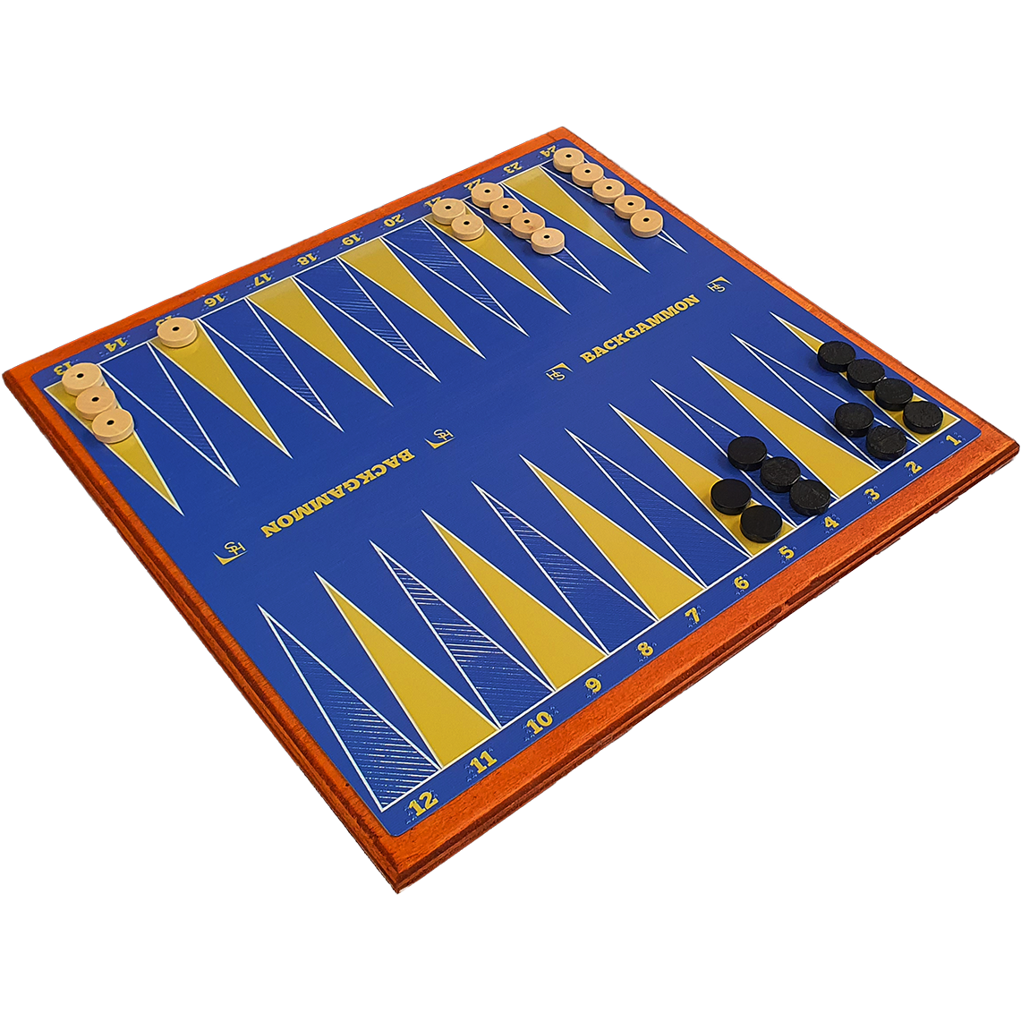 Backgammon magnetico a rilievo tattile e Braille -  iva 4% riservato ai possessori verbale invalidit