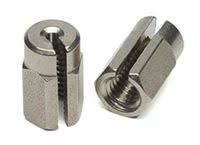 8002-0311  Column nut for Thermo, stainless steel, split/splitless inlet, 2/pk