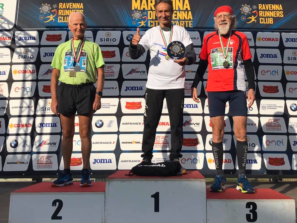 Nino Russo Campione Italiano Master di Maratona.