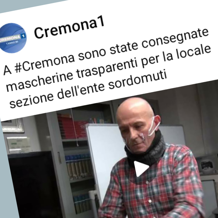 Servizio Cremona1TV Ente Nazionale Sordi
