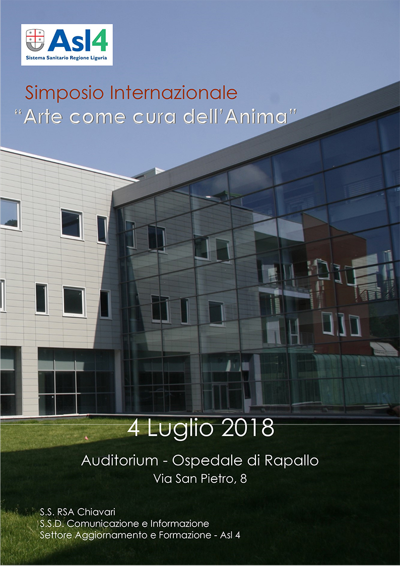 by Alessandro Di Chiara, Rapallo Hospital Auditorium. Videoinstallation.