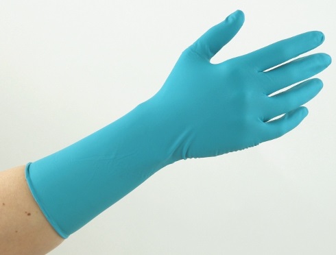 Chemo Examination Gloves - MANUAL X-NITRILE - Sterile Extra Protection Long Cuff
