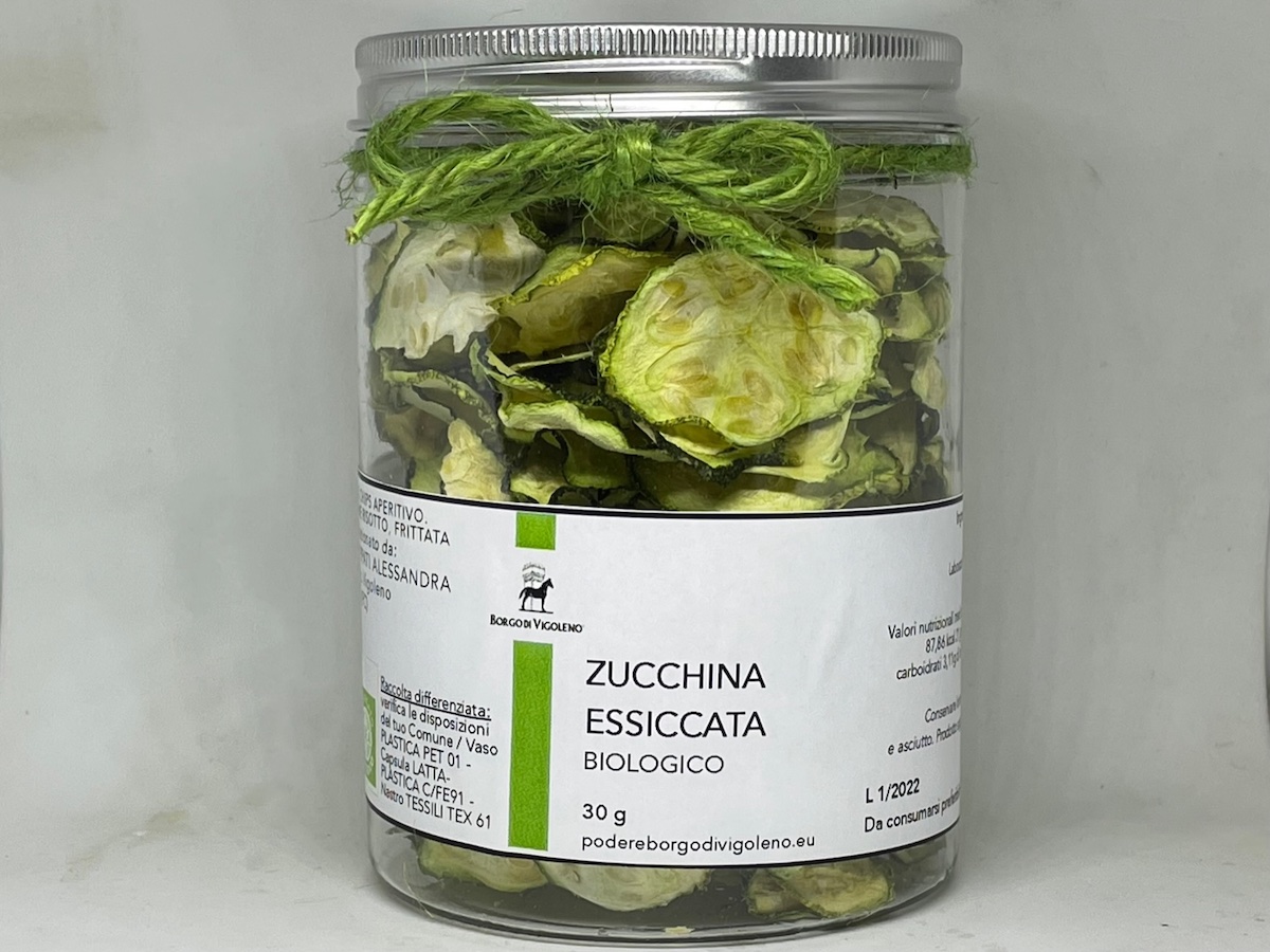 0E01 - Zucchina essiccata Biologico