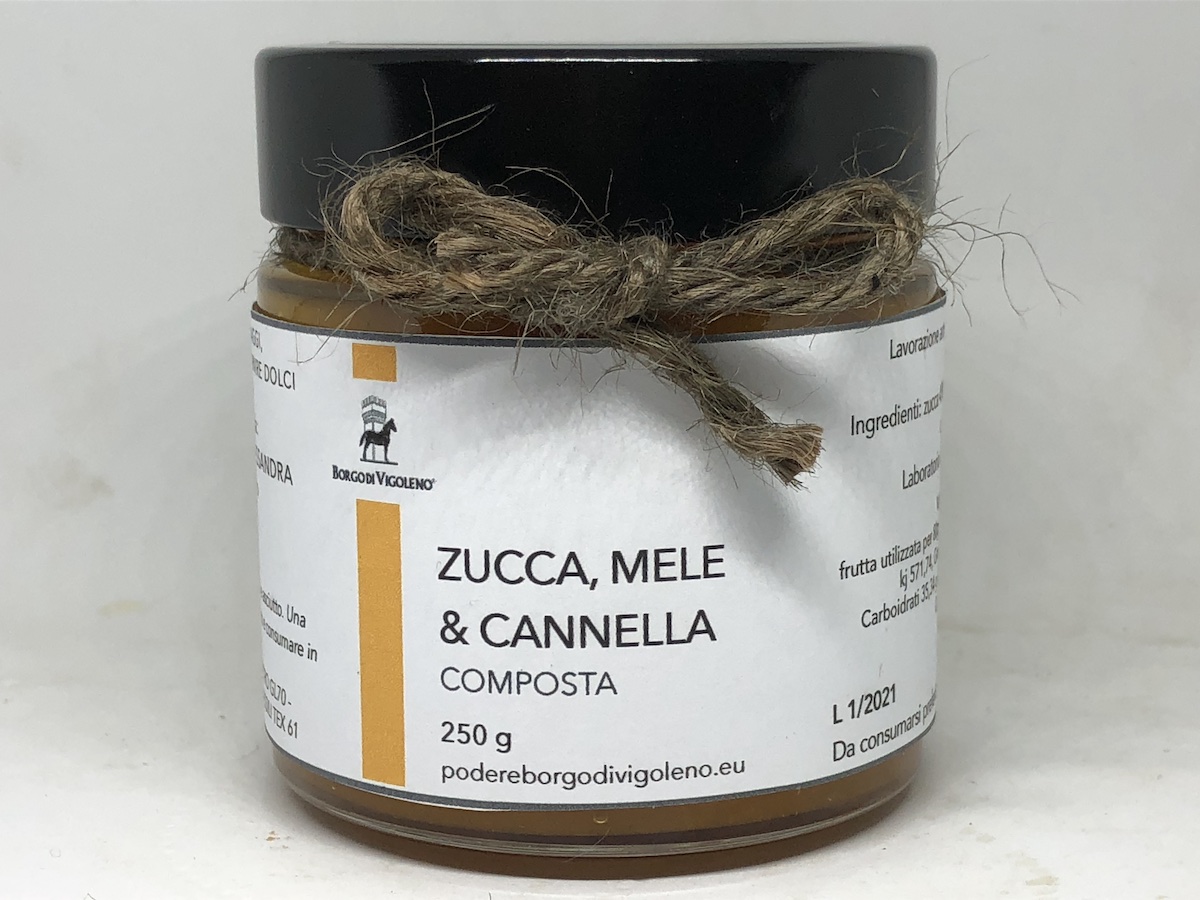 00CG5 - Composta Zucca, Mela & Cannella 250g