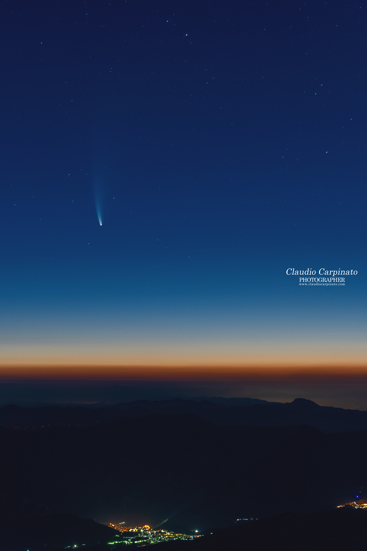 Comet "c/2020 F3 Neowise"