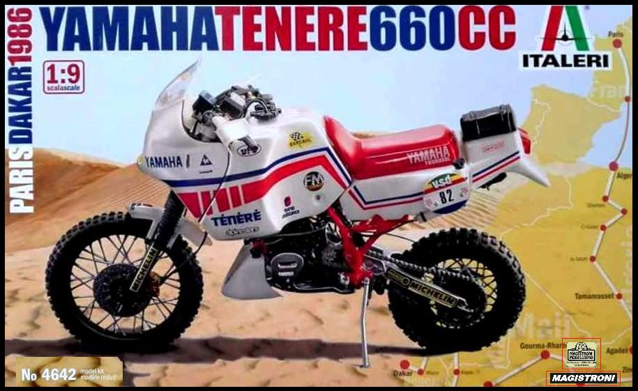 YAMAHA TENERE 660cc PARIS DAKAR 1986