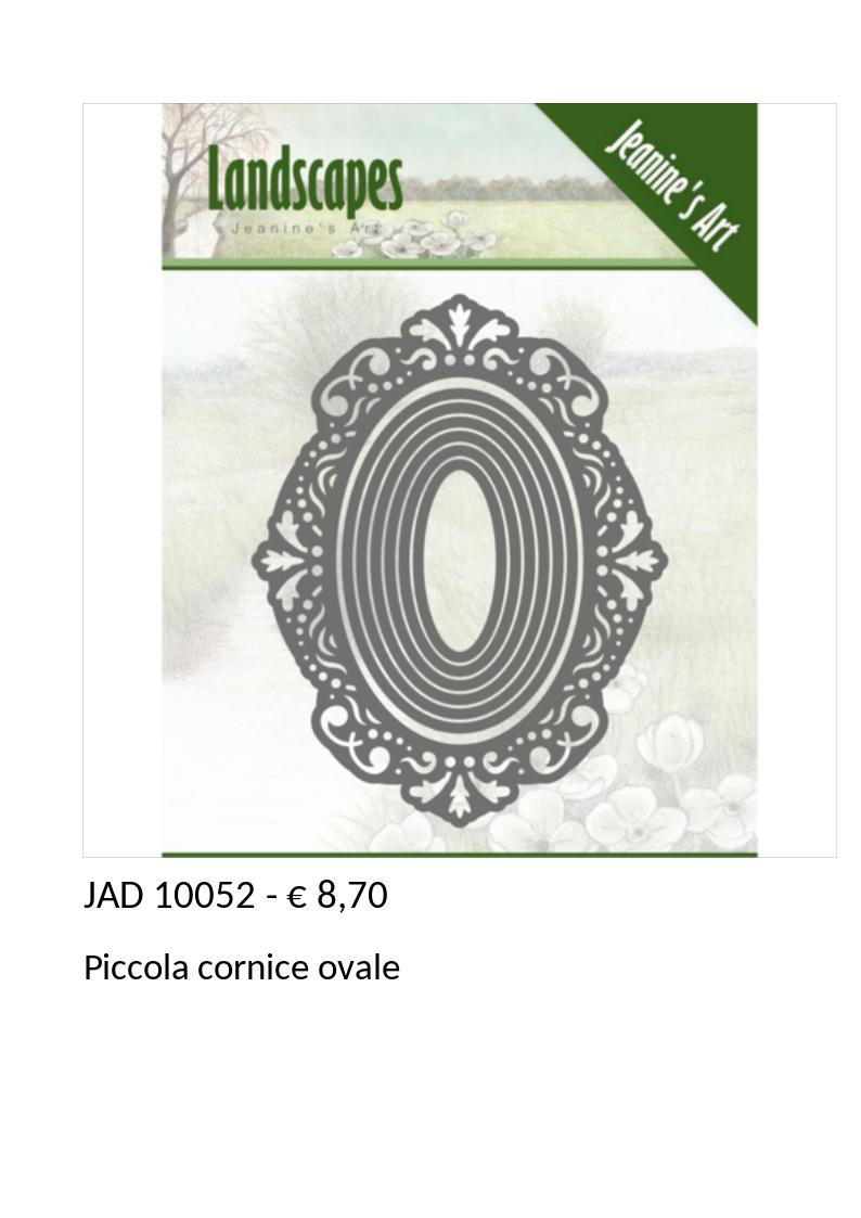 Fustelle cornici piccole - JAD10052 Piccola cornice ovale