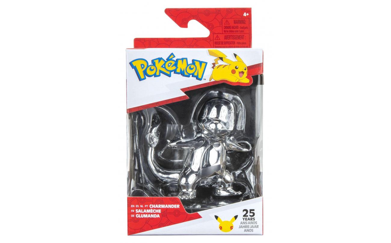 Pokémon 25th anniversary Select Battle Mini figures Silver Version Charmander
