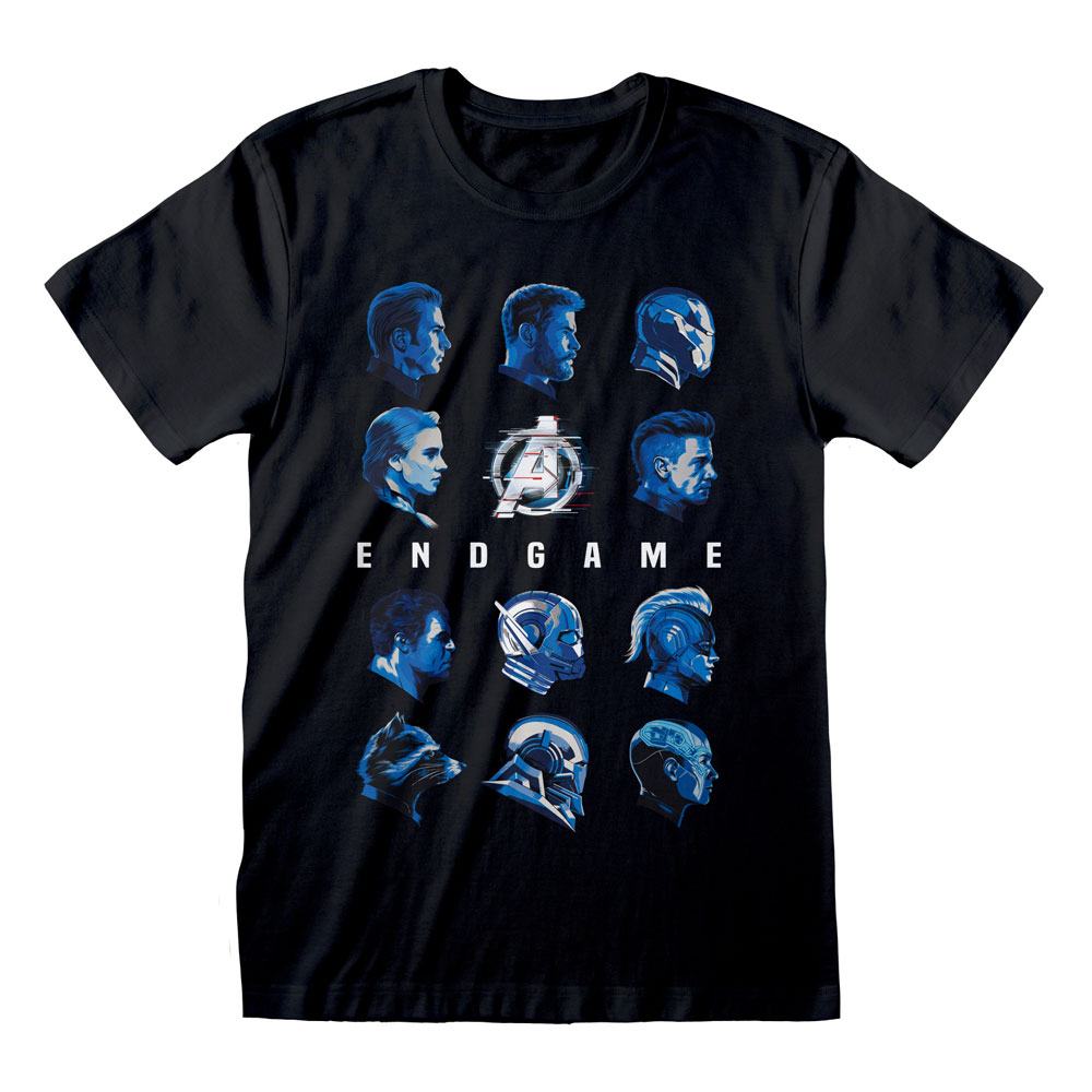 Avengers Endgame T-Shirt Tonal Heads