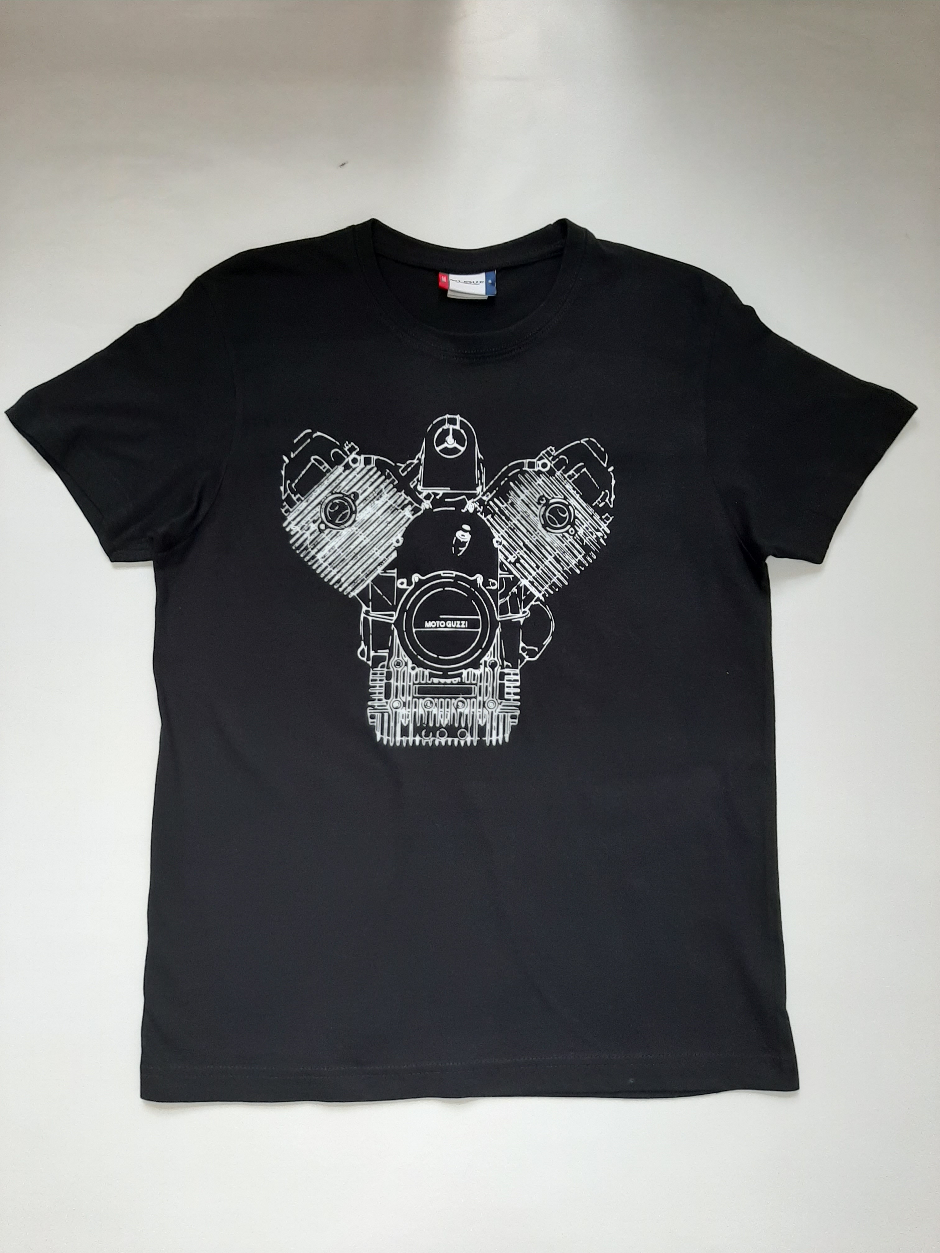 T-shirt motore nera