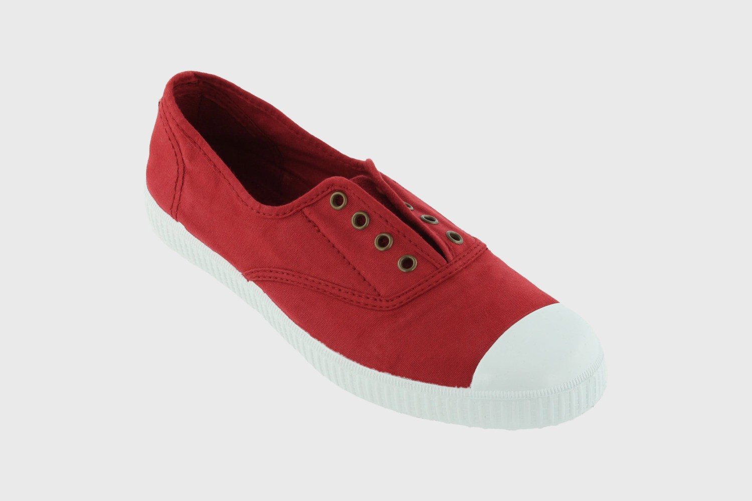 Victoria scarpe di tela rojo