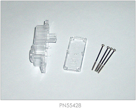 PN55428 Hitec Servo Case Set (Bottom & Top Case only), for HS-45HB / HS-5045HB