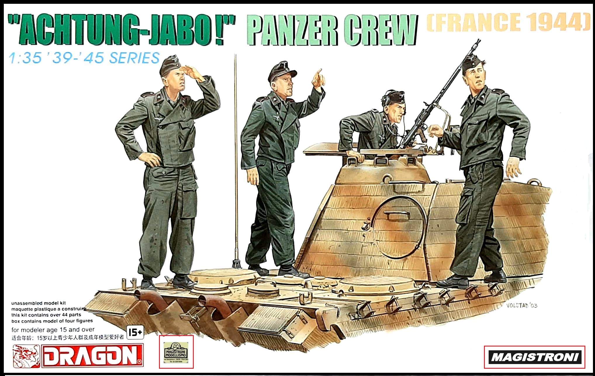 "ACHTUNG"-JABO!"PANZER CREW (France 1944)