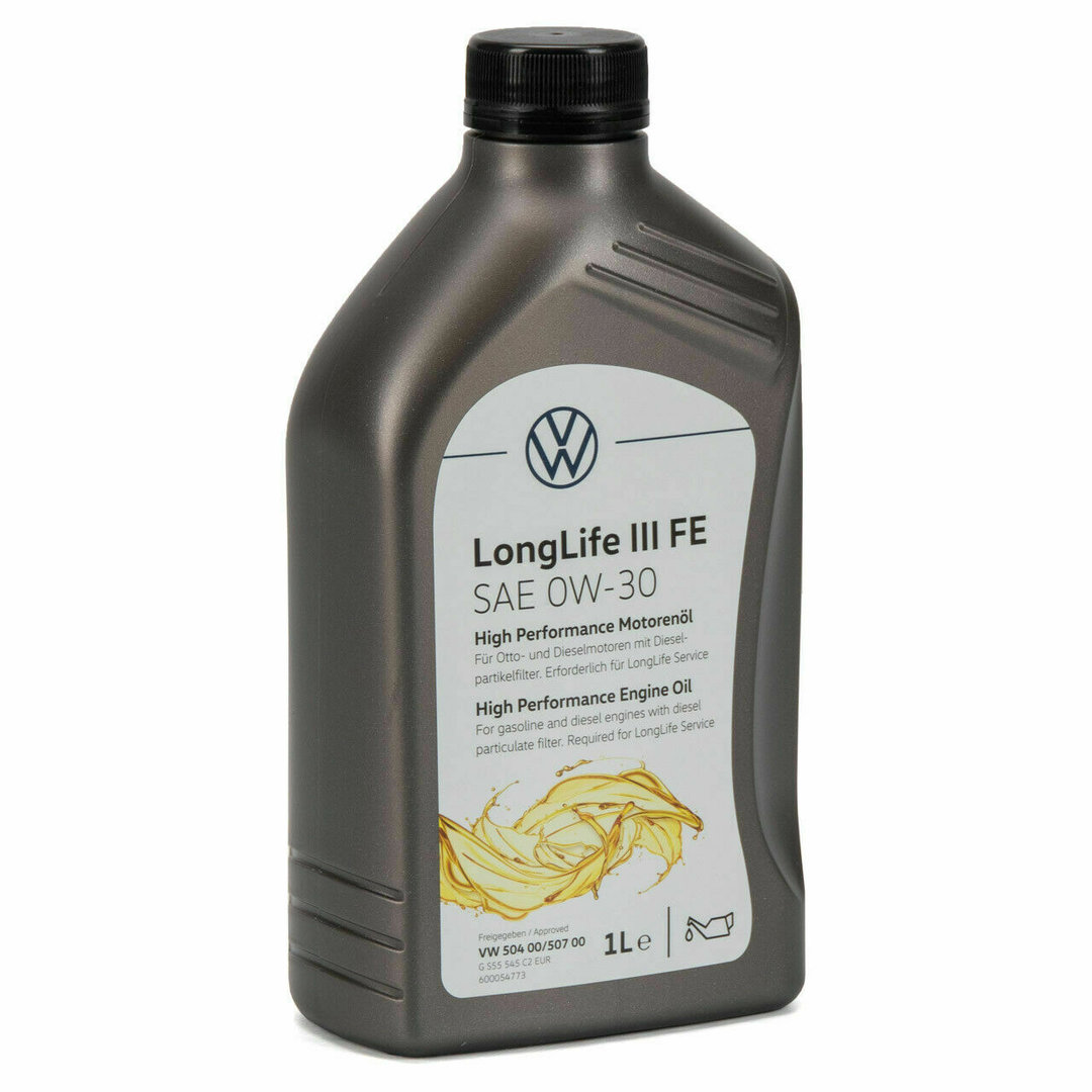 Olio motore 0w30 Long life 3 FE originale Volkswagen (confezione da 1 litro)