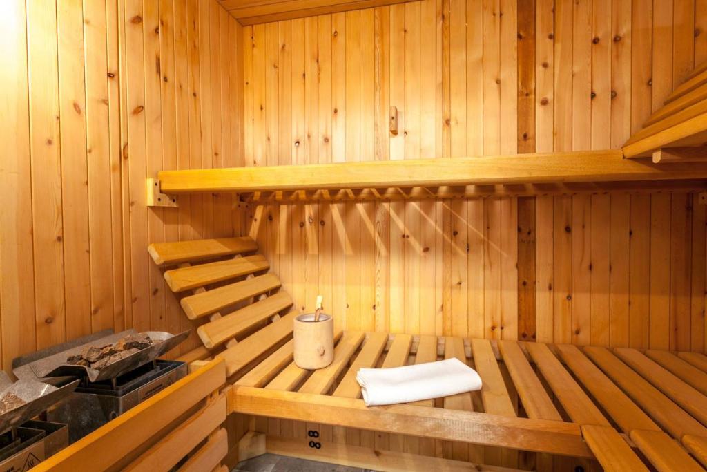 Sauna in Monolocale Deluxe