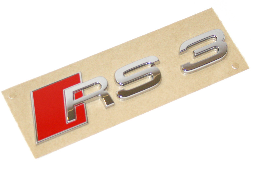 Emblema adesivo posteriore Audi RS3 originale Audi