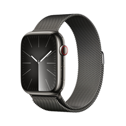 WATCH 9 45MM GPS+CELL ACCIAIO GRAPH GRAPHITE MILANESE LOOP